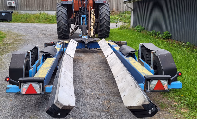 hydraulinen traileri